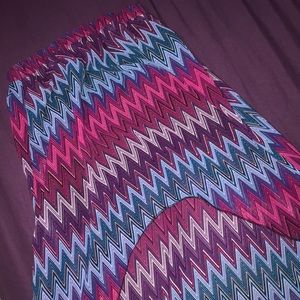 Zig zag skirt